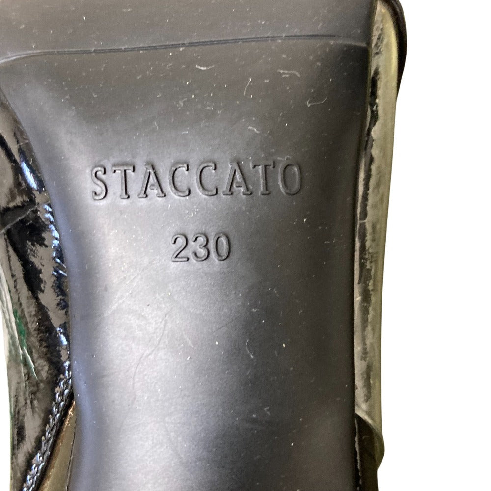 STACCATO パテント レザー パンプス