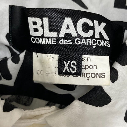 ブラックコムデギャルソン ユニオンジャック コットン シャツ