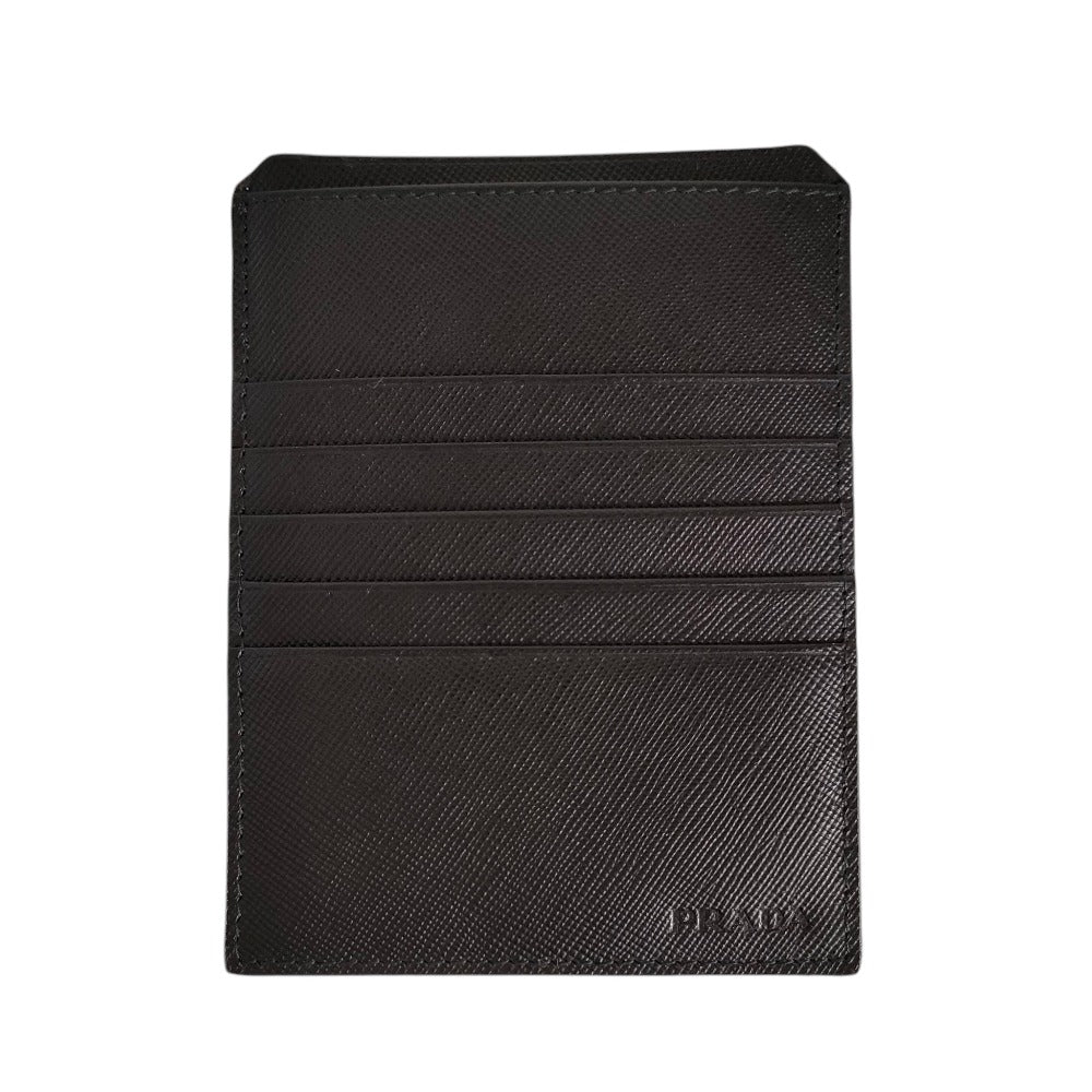 プラダ サフィアーノ レザー カウ レザー カード ホルダー