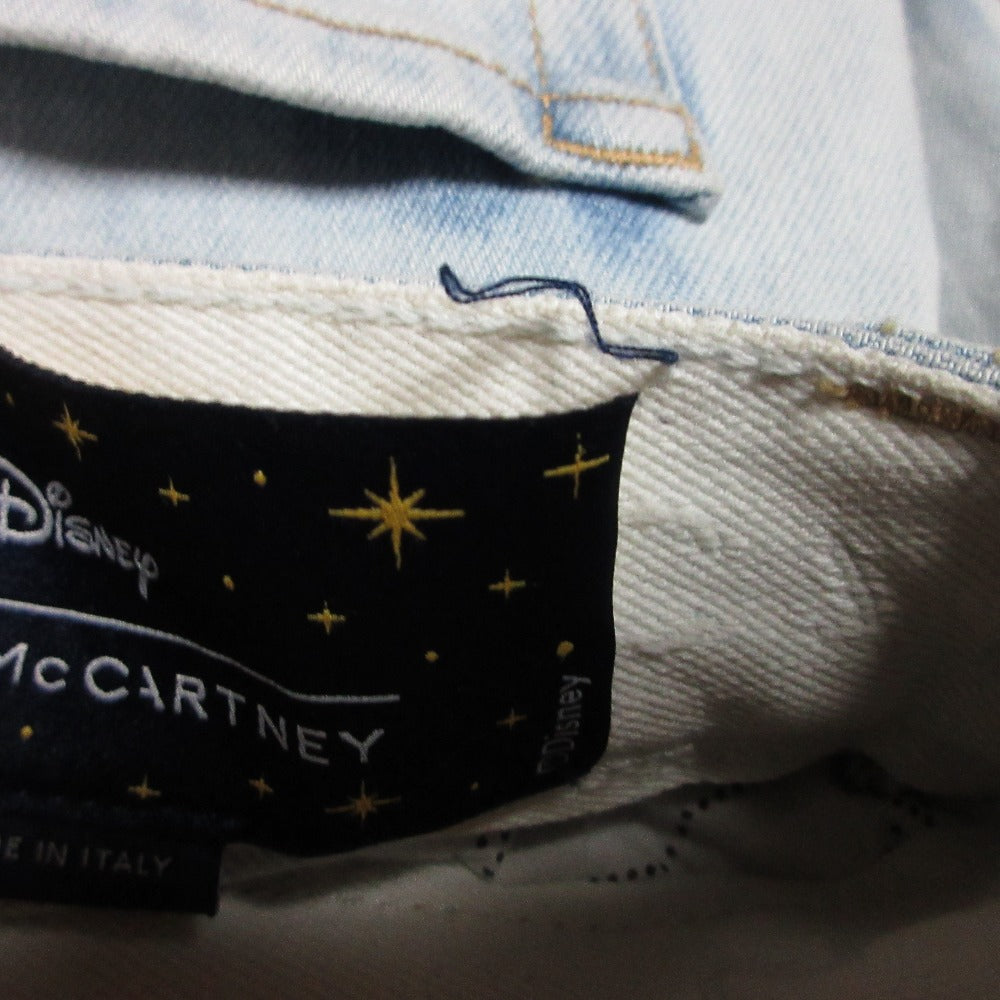 ステラ マッカートニー ファンタジア ミッキー プリント デニム トラウザー