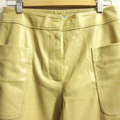 ステラマッカートニー エコ レザー ワイド パンツ