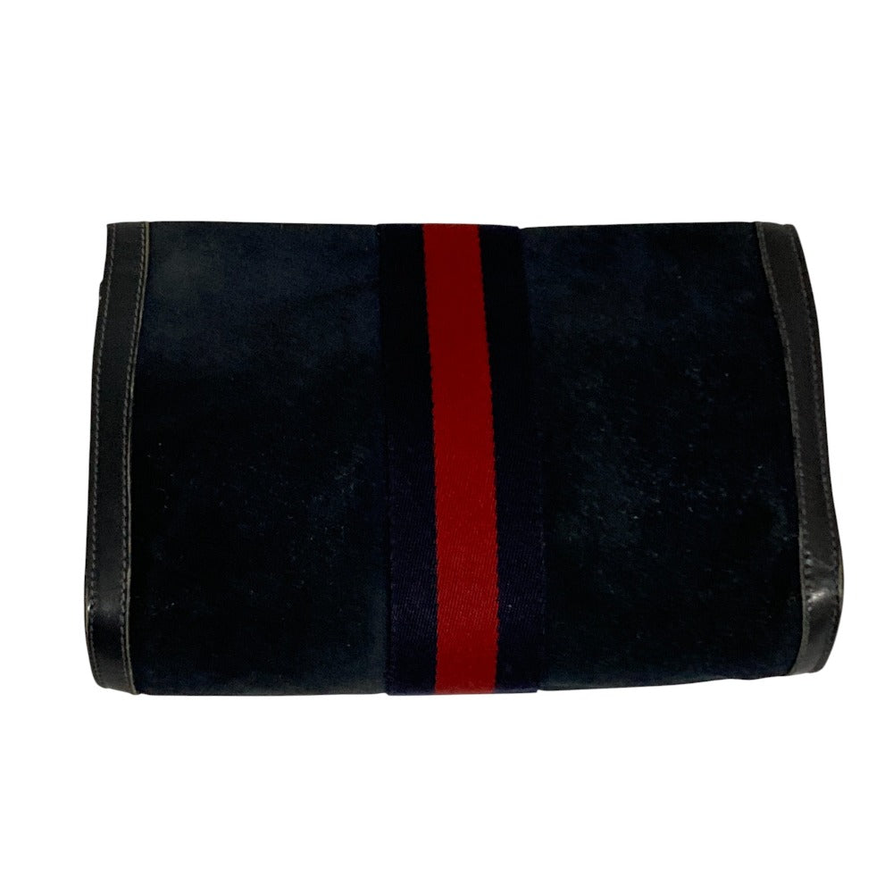 グッチ オールド グッチ シェリー ライン クラッチ バッグ