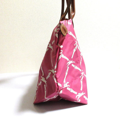 ロンシャン ル プリアージュ ロゴ トート バッグ