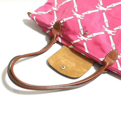 ロンシャン ル プリアージュ ロゴ トート バッグ