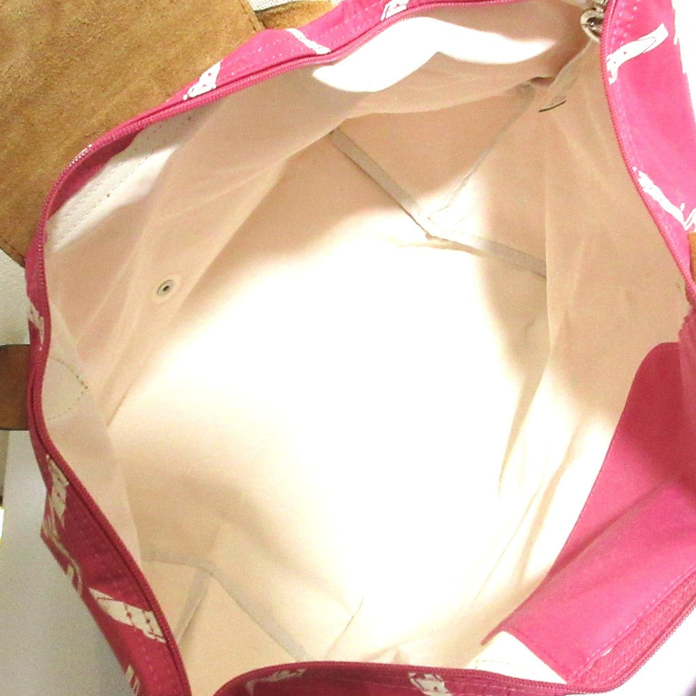 ロンシャン ル プリアージュ ロゴ トート バッグ