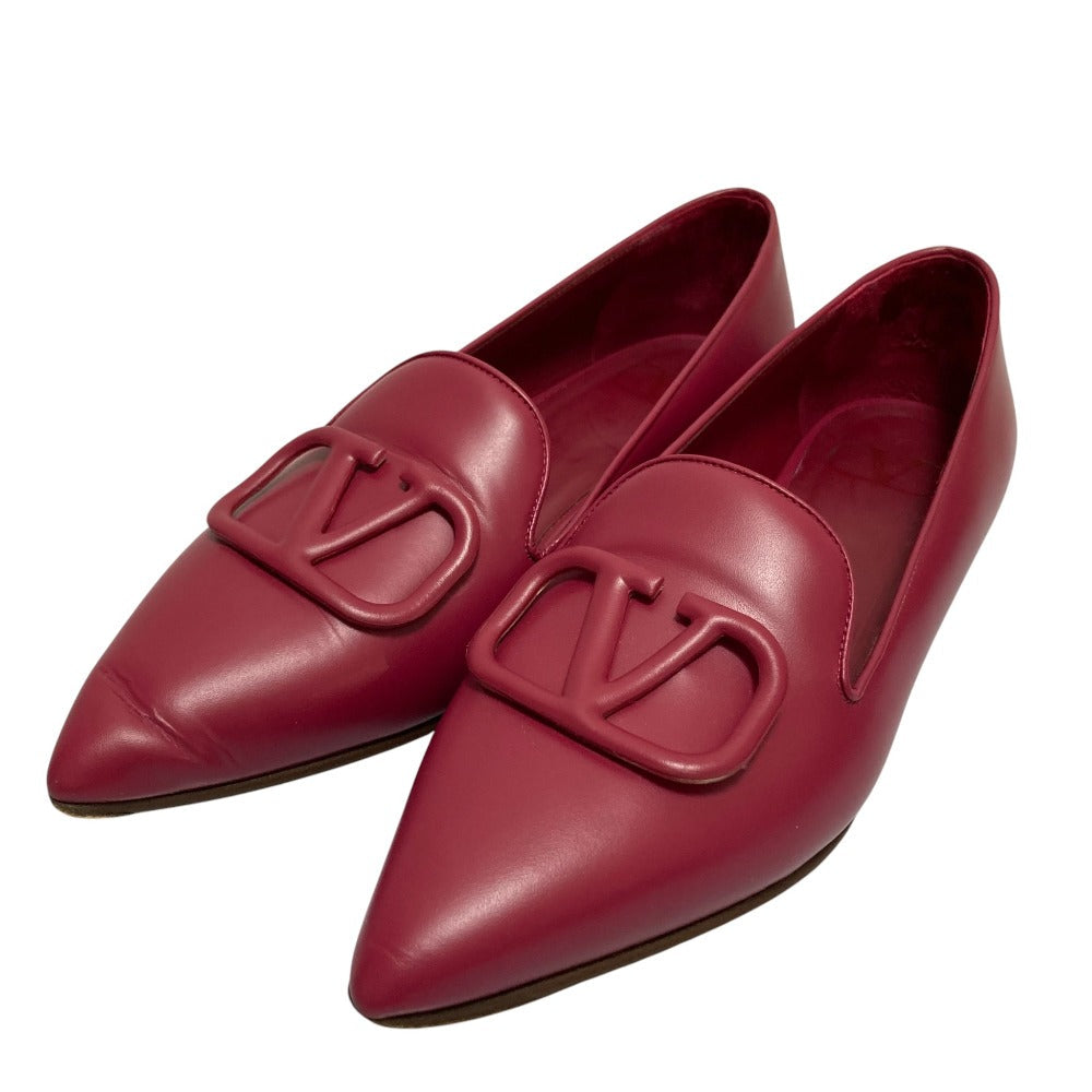 ヴァレンティノ ガラヴァーニ V ロゴ スリッポン パンプス