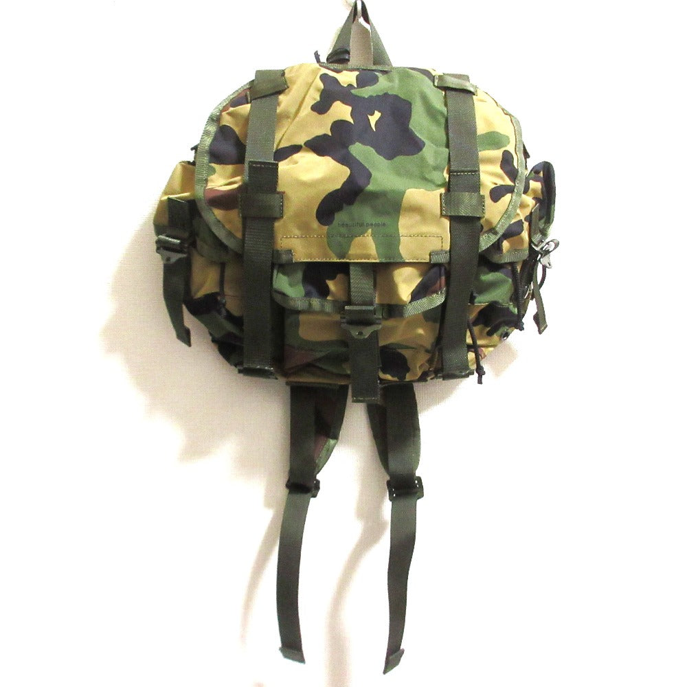 beautiful people アリス カモフラージュ バックパック