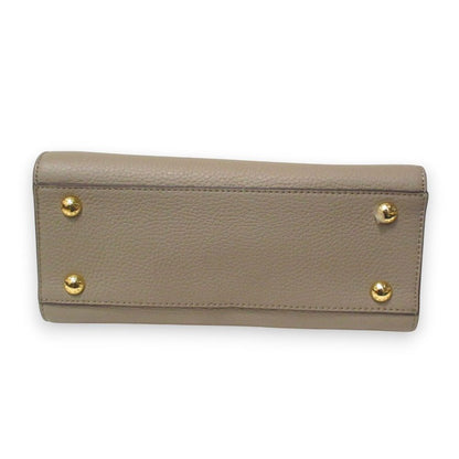 COCOCELUX GOLD 2way レザー ハンドバッグ