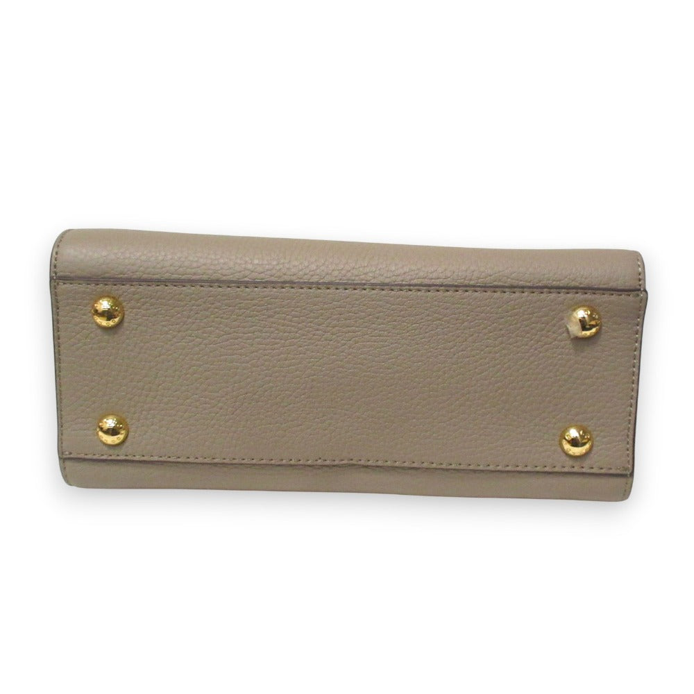 COCOCELUX GOLD 2way レザー ハンドバッグ