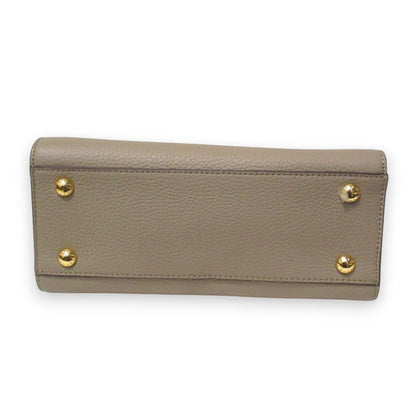 COCOCELUX GOLD 2way レザー ハンドバッグ