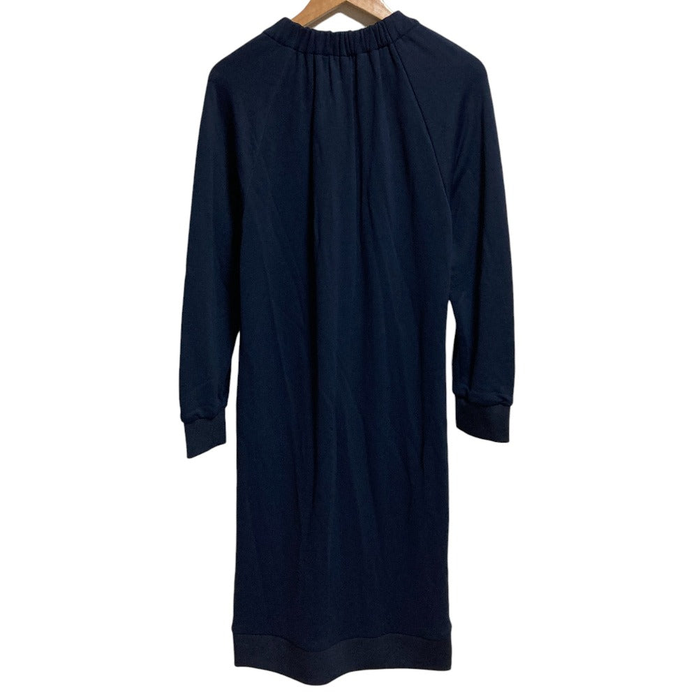 tibi Vネックジャージーロングカーディガンコート