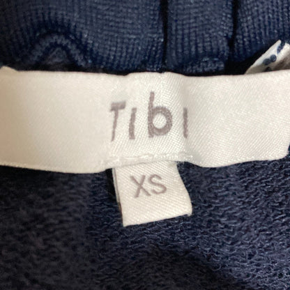 tibi Vネックジャージーロングカーディガンコート