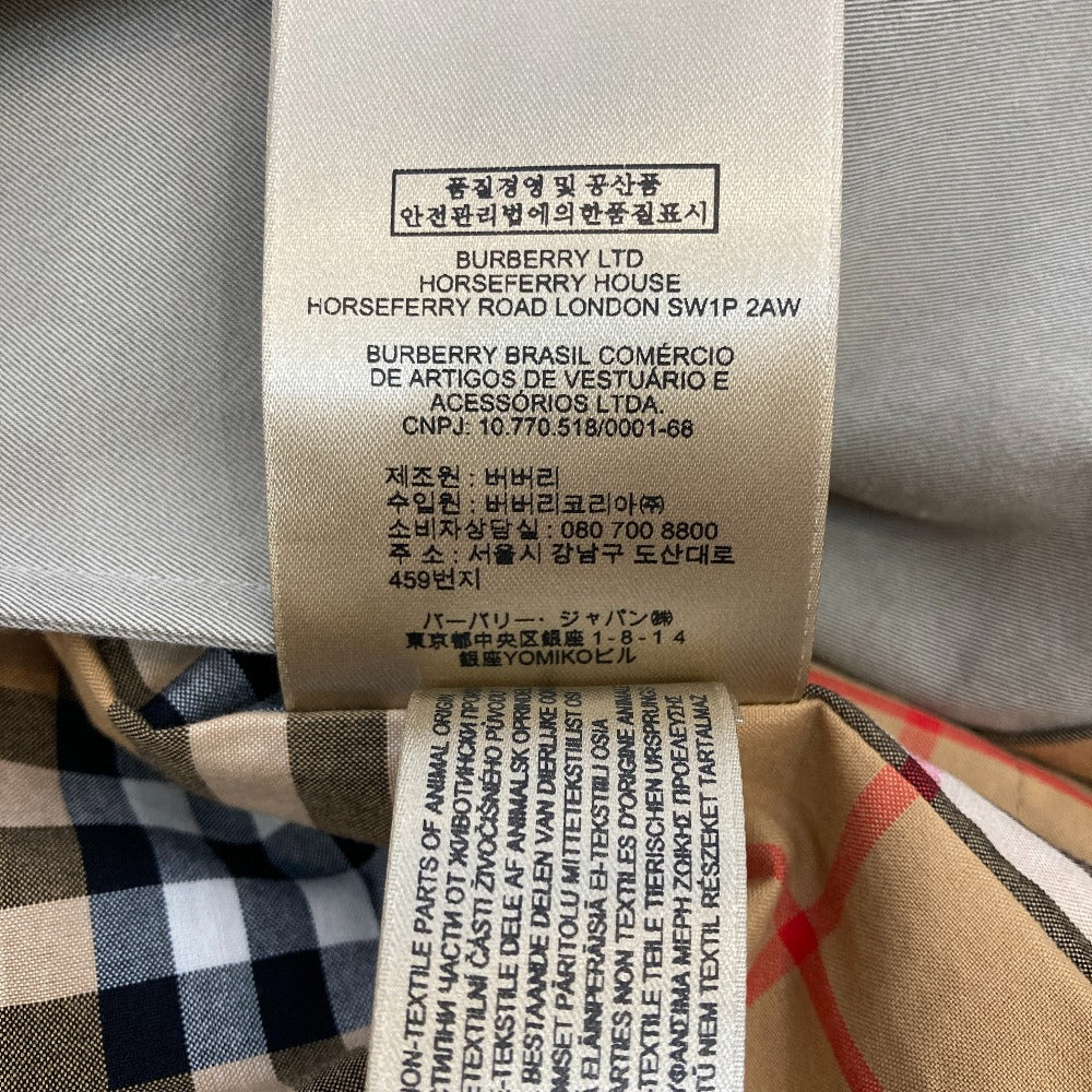 バーバリー THE CAMDEN ウールブレンドコート