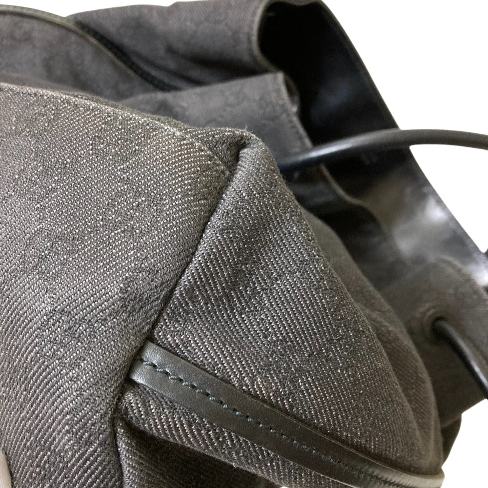 グッチ GGキャンバス レザー トートバッグ