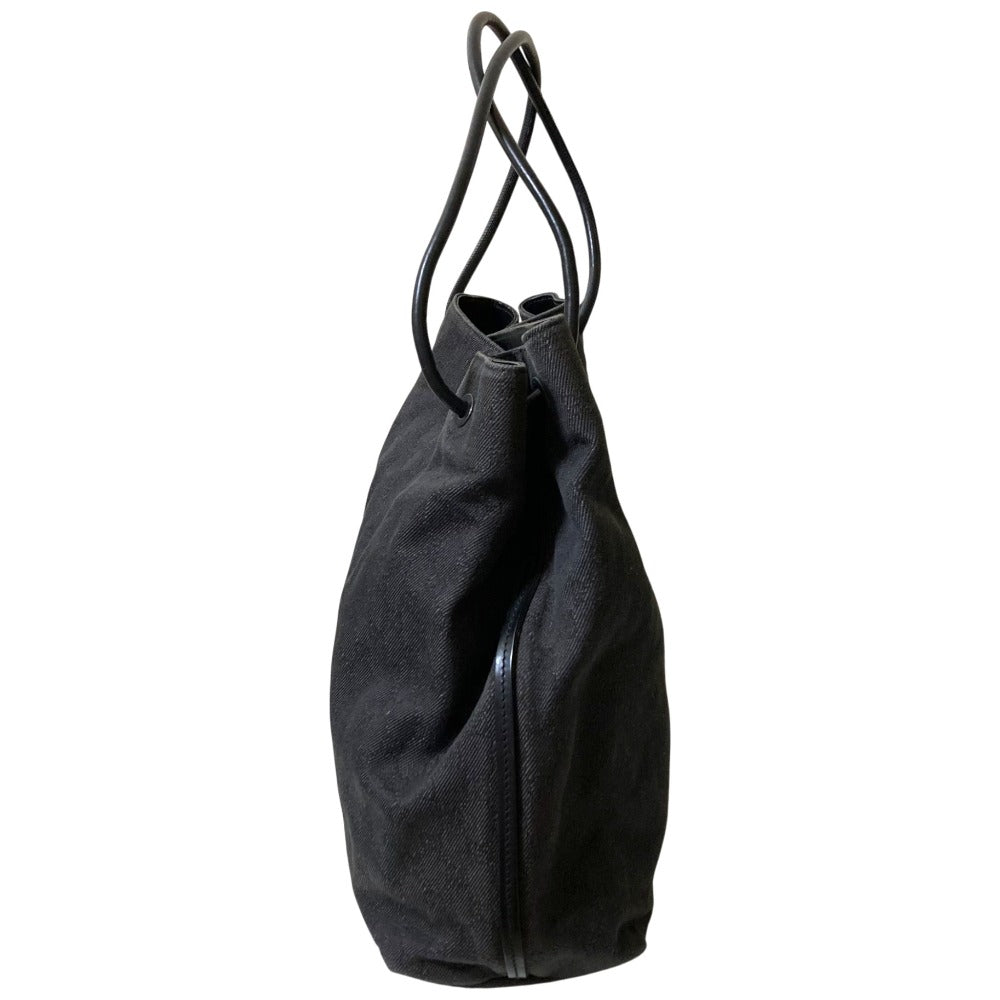 グッチ GGキャンバス レザー トートバッグ