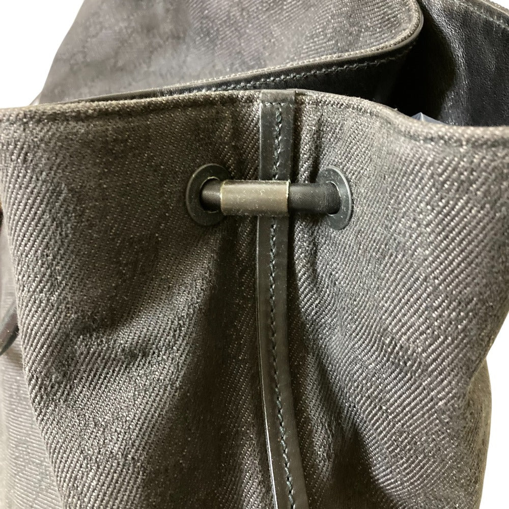 グッチ GGキャンバス レザー トートバッグ