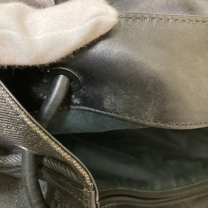 グッチ GG デニム キャンバス トートバッグ