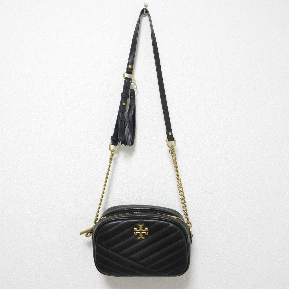トリー バーチ キラ シェブロン スモール カメラ バッグ ショルダー バッグ