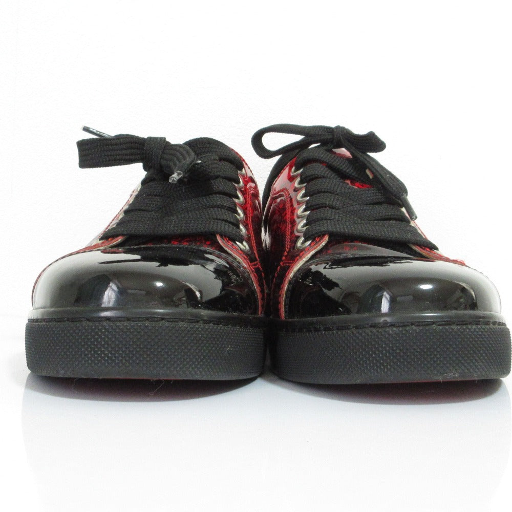 クリスチャン ルブタン ルイス ジュニア パテント スニーカー