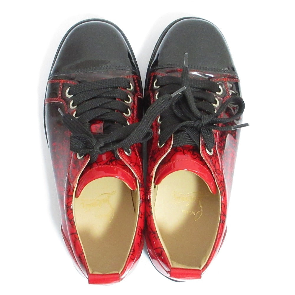 クリスチャン ルブタン ルイス ジュニア パテント スニーカー