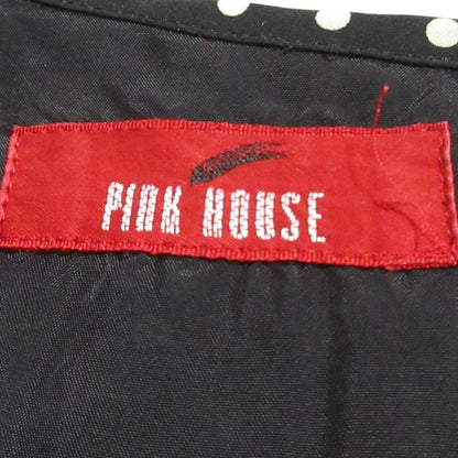 PINK HOUSE リボン ドット 半袖 ドレス