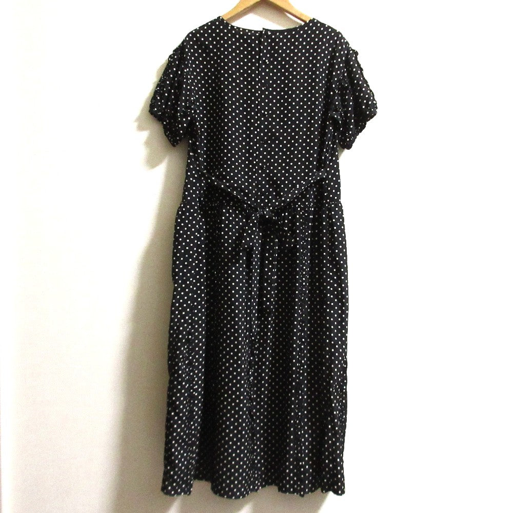 PINK HOUSE リボン ドット 半袖 ドレス