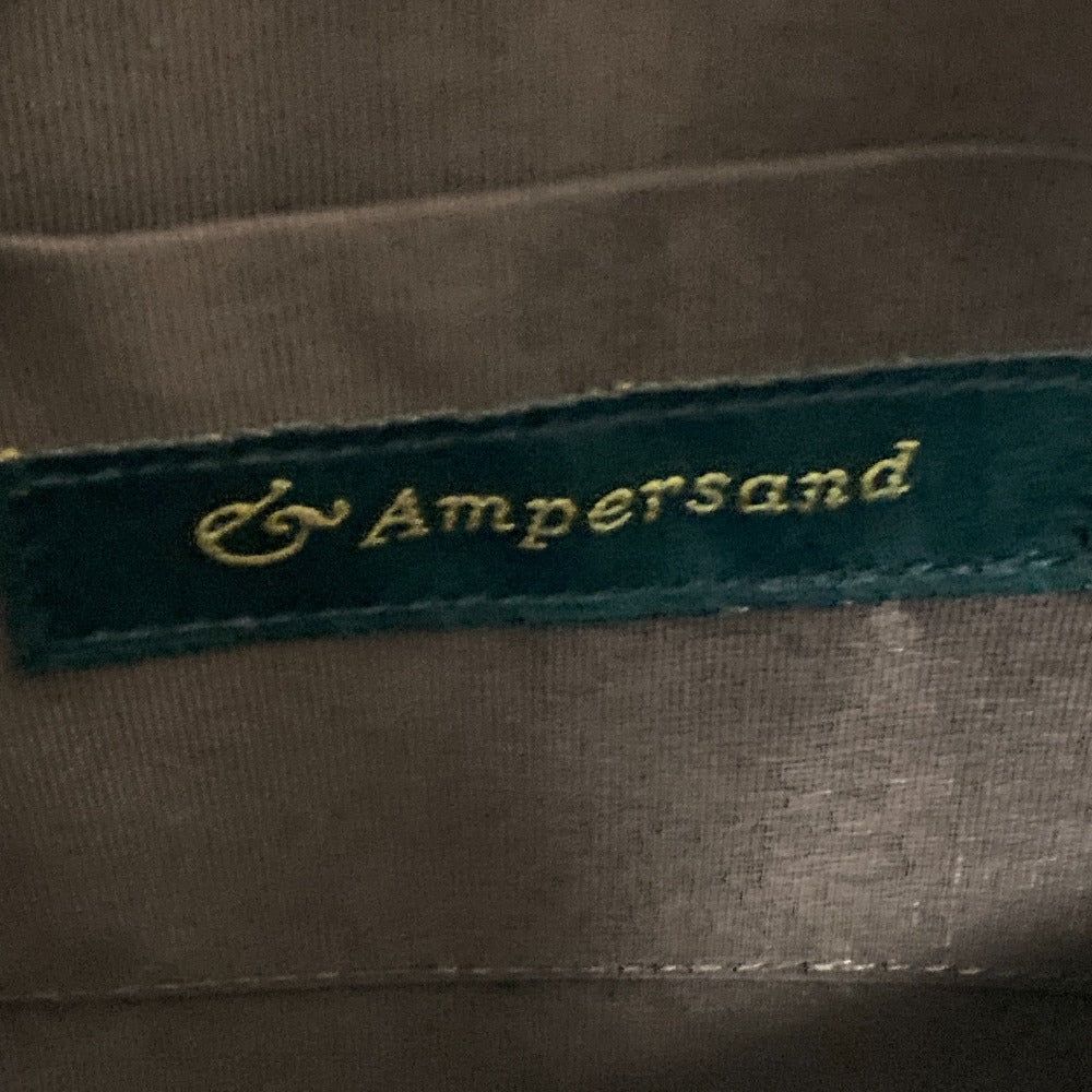 アンパサンド レザー ショルダー ポーチ