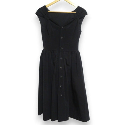フォクシーニューヨーク Back Button Down Dress ロングワンピース