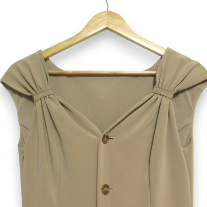 フォクシーニューヨーク Back Button Down Dress ロングワンピース