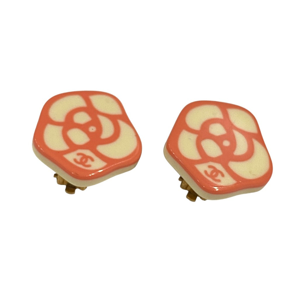 シャネル カメリア イヤリング