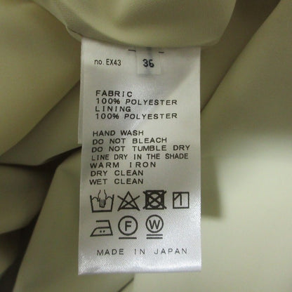 IENA デシンプリントロングシャツワンピース