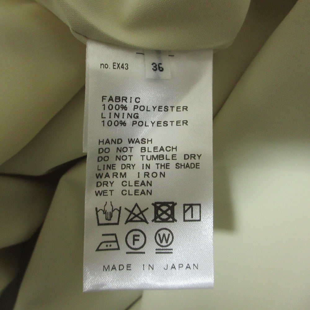 IENA デシンプリントロングシャツワンピース