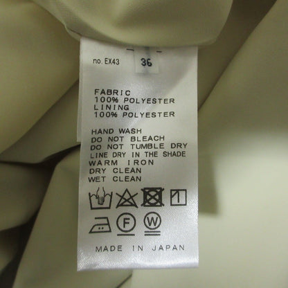 IENA デシンプリントロングシャツワンピース