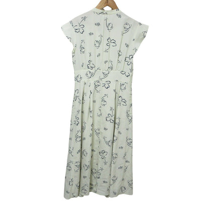 IENA デシンプリントロングシャツワンピース