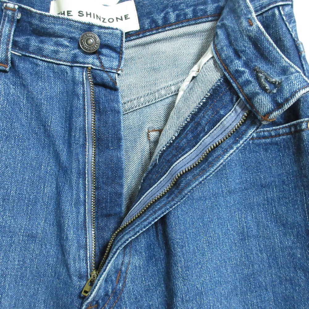 ザシンゾーン ハイウエストデニムパンツ