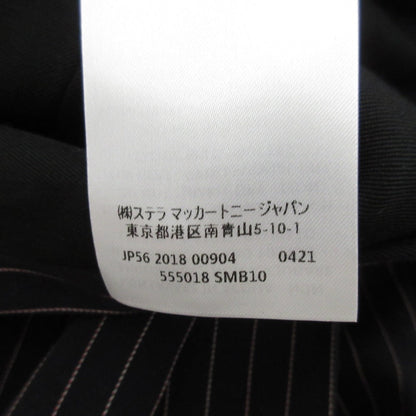 ステラマッカートニー ストライプワイドスラックスパンツ