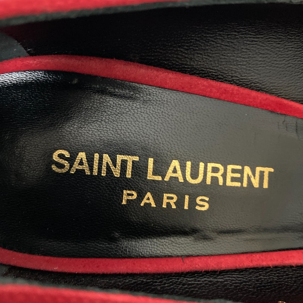 サンローラン パリ スエード パンプス