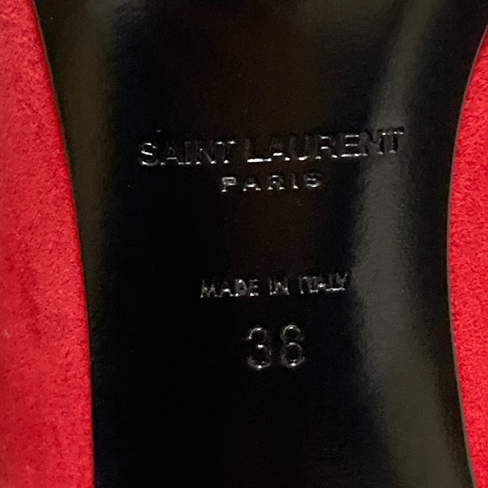 サンローラン パリ スエード パンプス