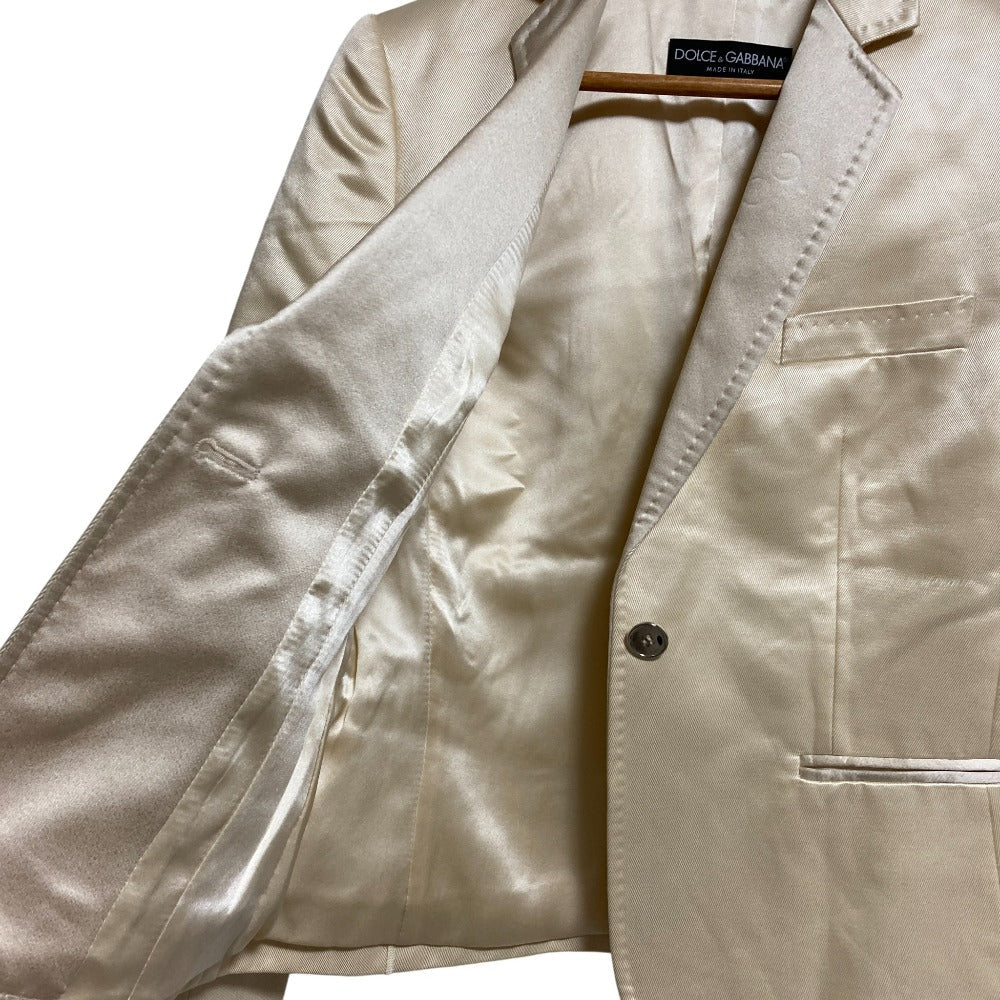 ドルチェ＆ガッバーナ コットン シルク テーラード ジャケット