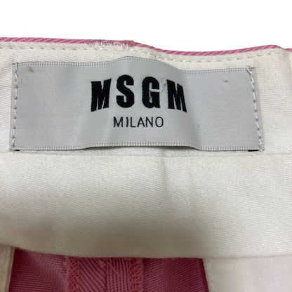 MSGM バイカラーチノパンツ