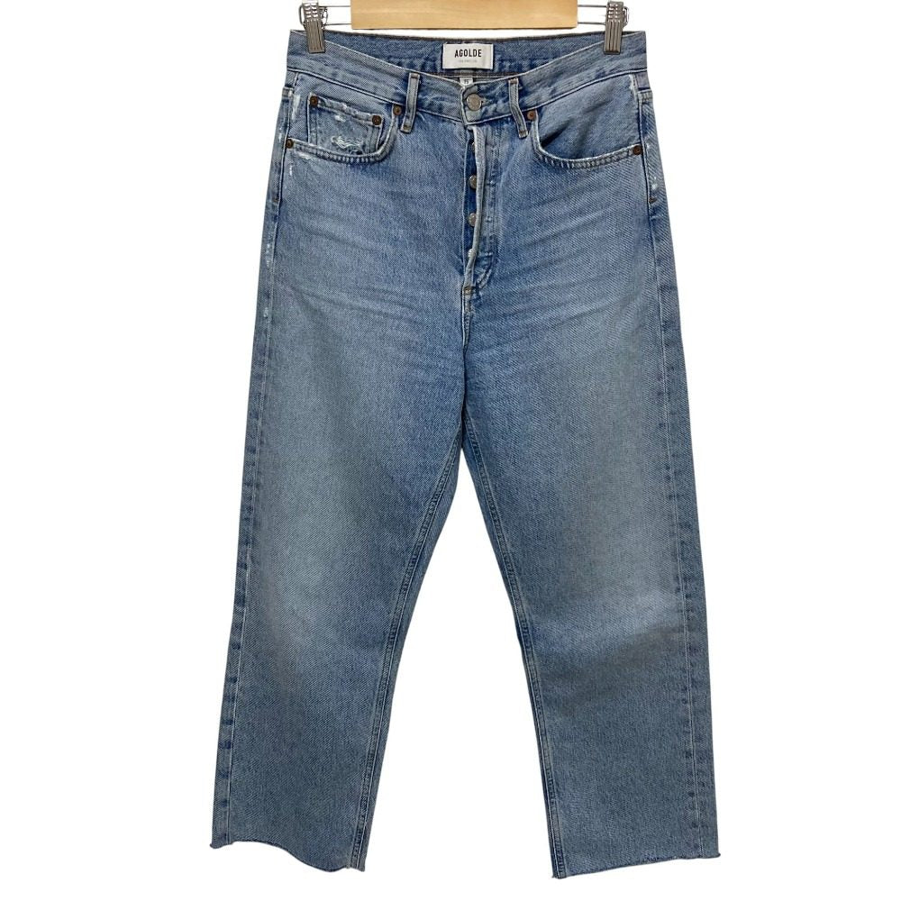 エーゴールドイー MID RISE LOOSE FIT デニムパンツ