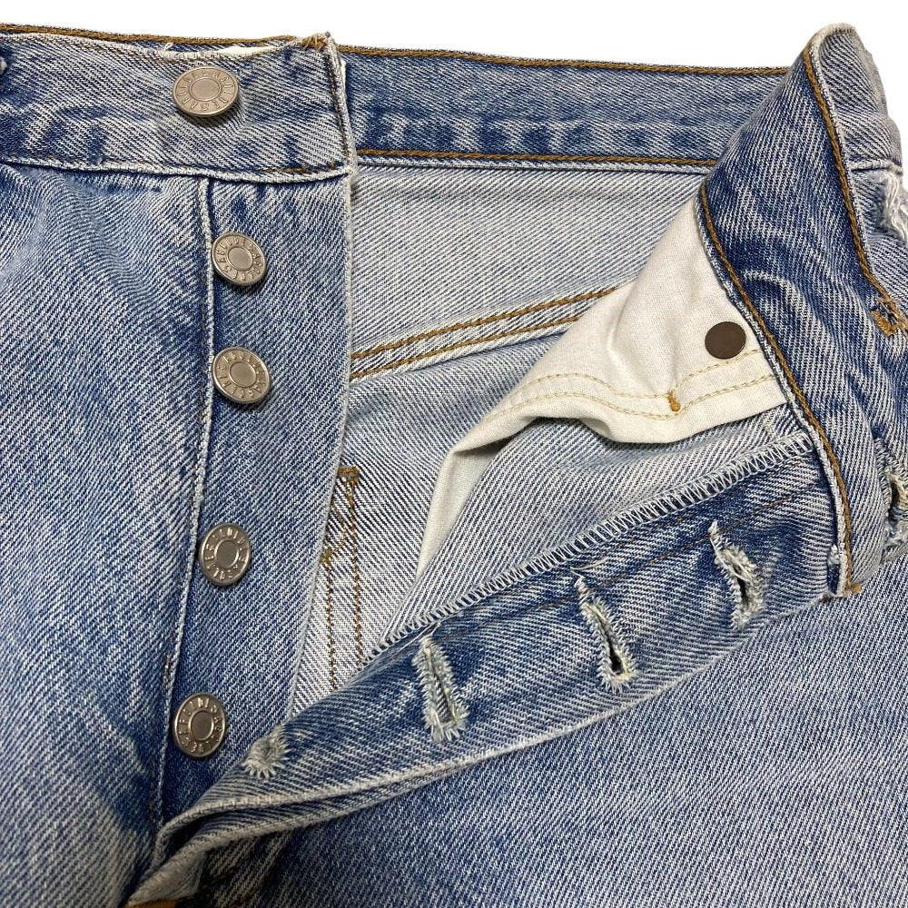 エーゴールドイー MID RISE LOOSE FIT デニムパンツ