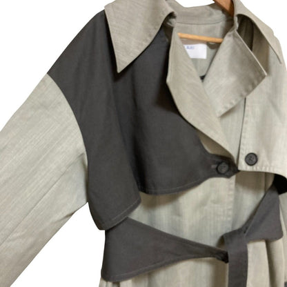 ルシェルブルー Wrapped Trench Coat トレンチコート