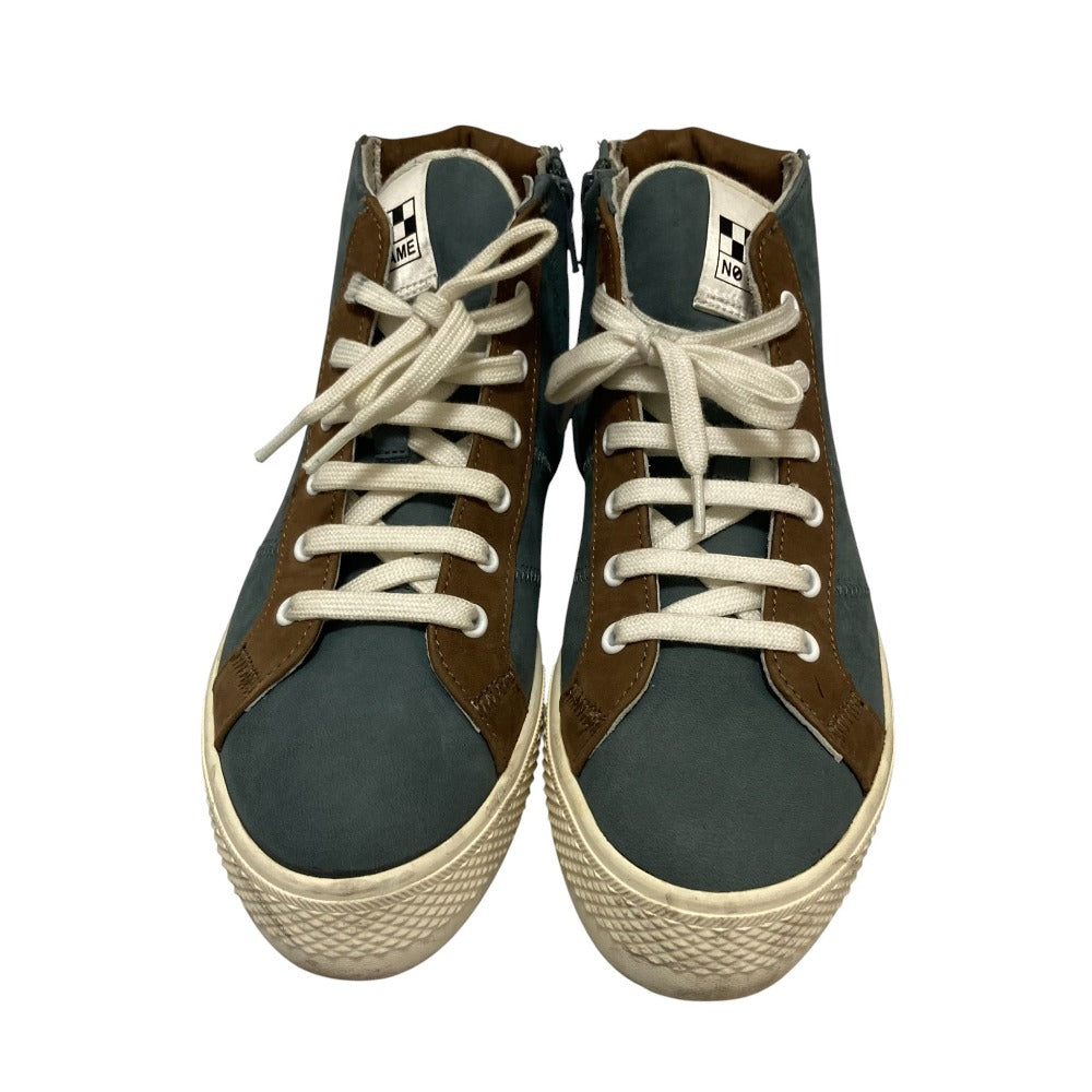 ノーネーム SHAKE MID CUT ヌバックレザー スニーカー