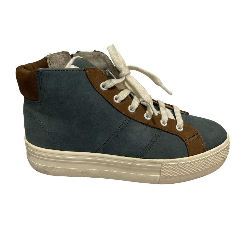 ノーネーム SHAKE MID CUT ヌバックレザー スニーカー