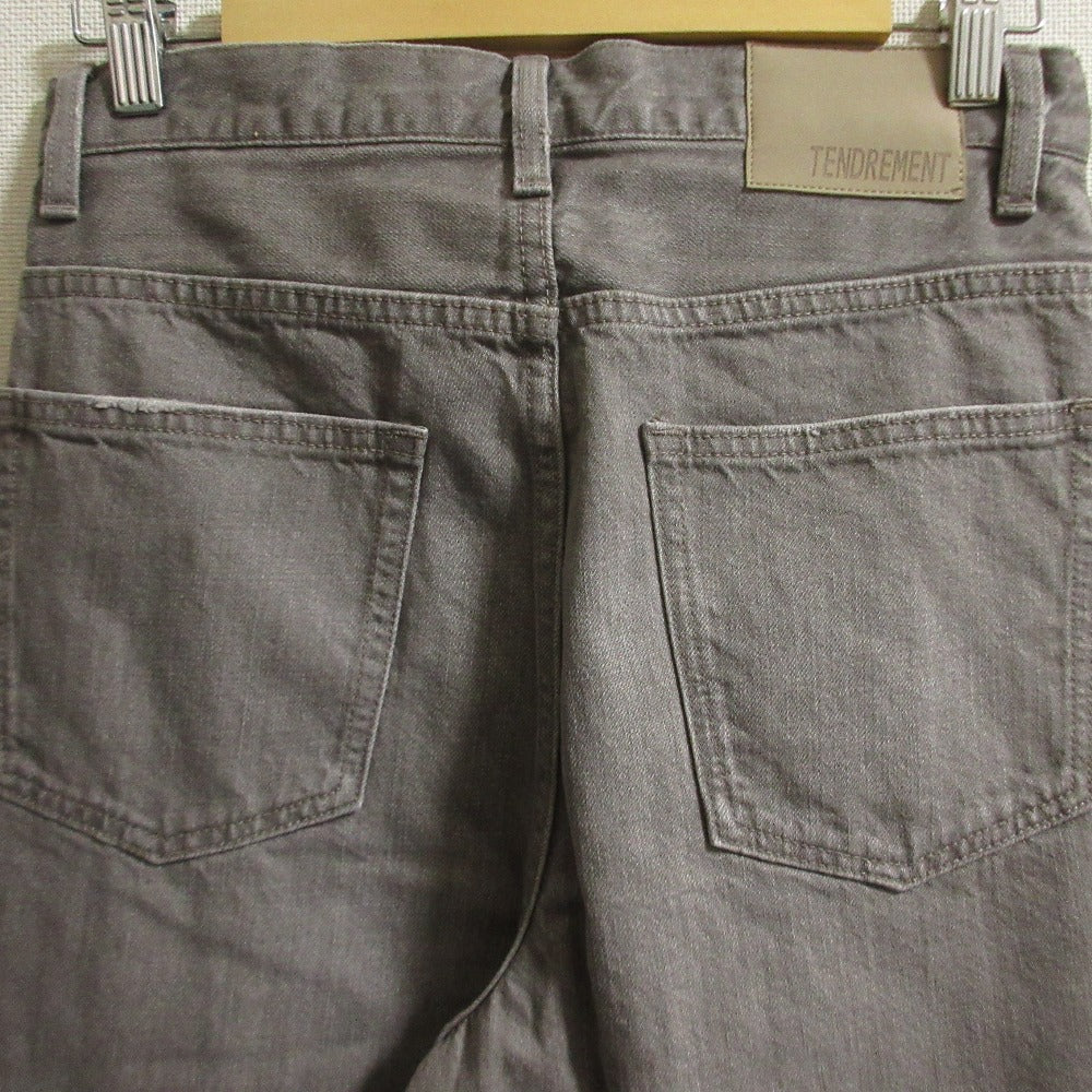 Plage Tendre ナチュラル カラー デニム パンツ