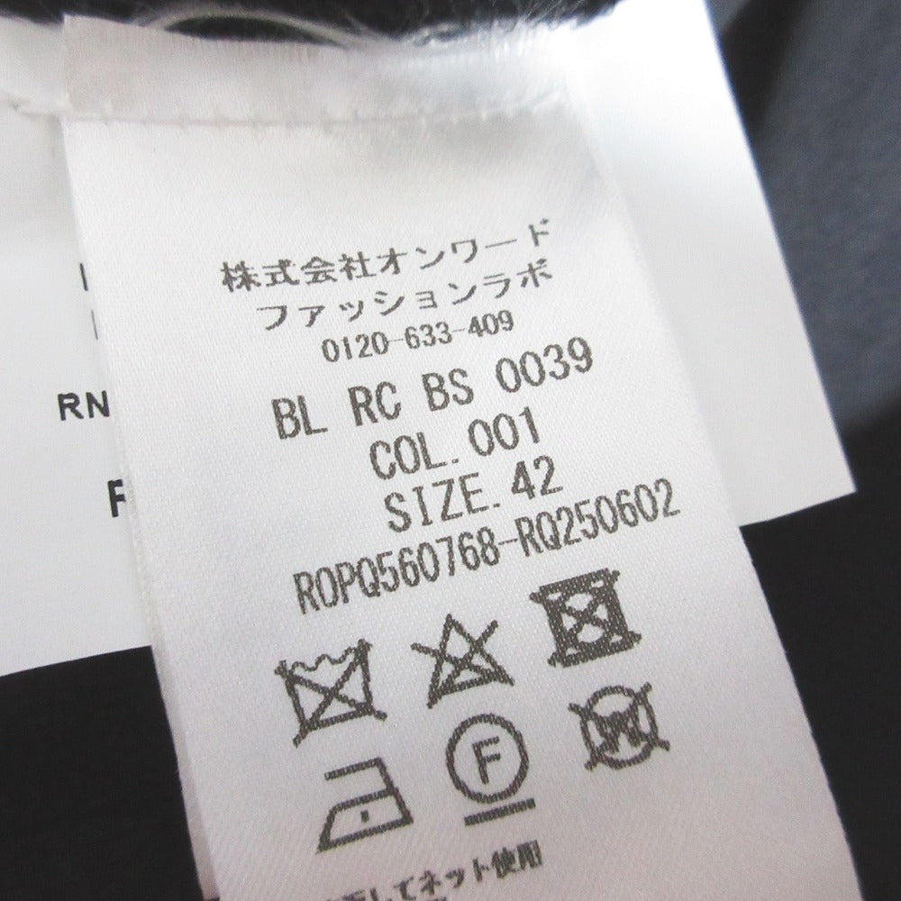 ロシャス リボン半袖シャツ