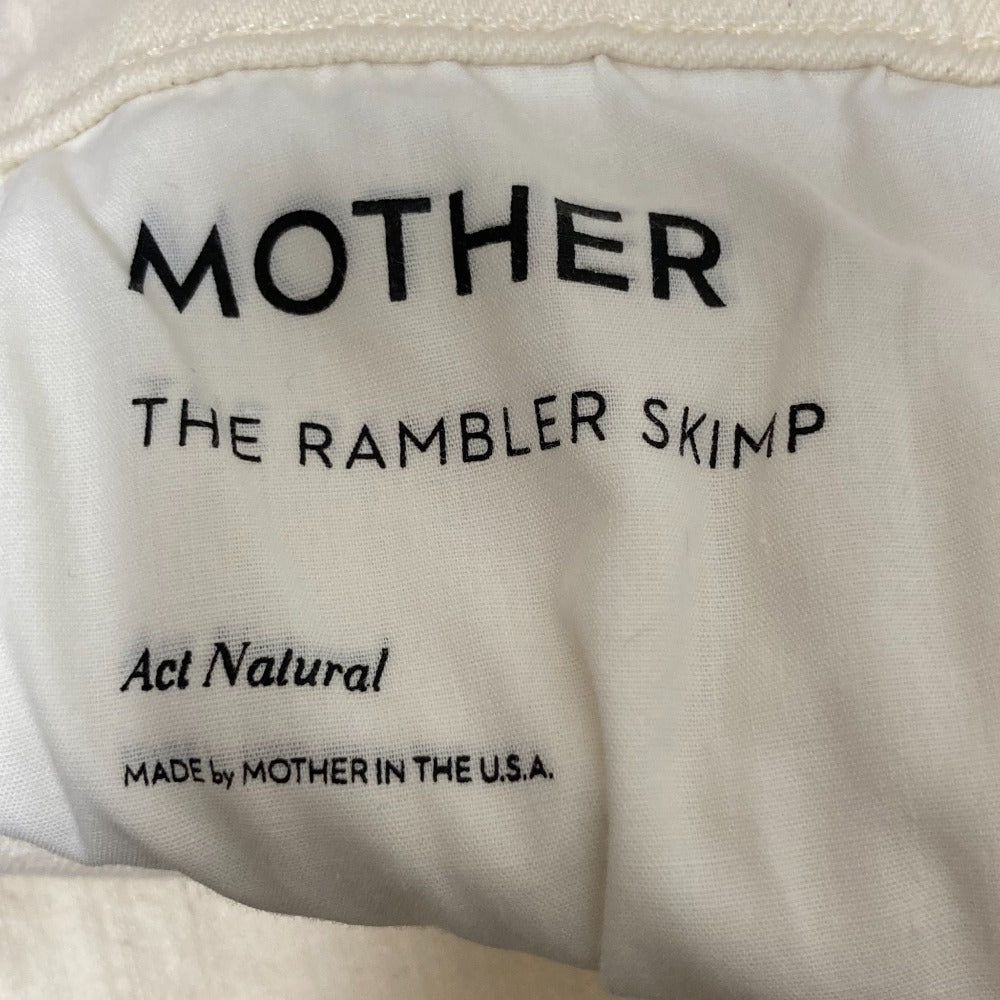 マザー THE RAMBLER SKIMP デニム パンツ