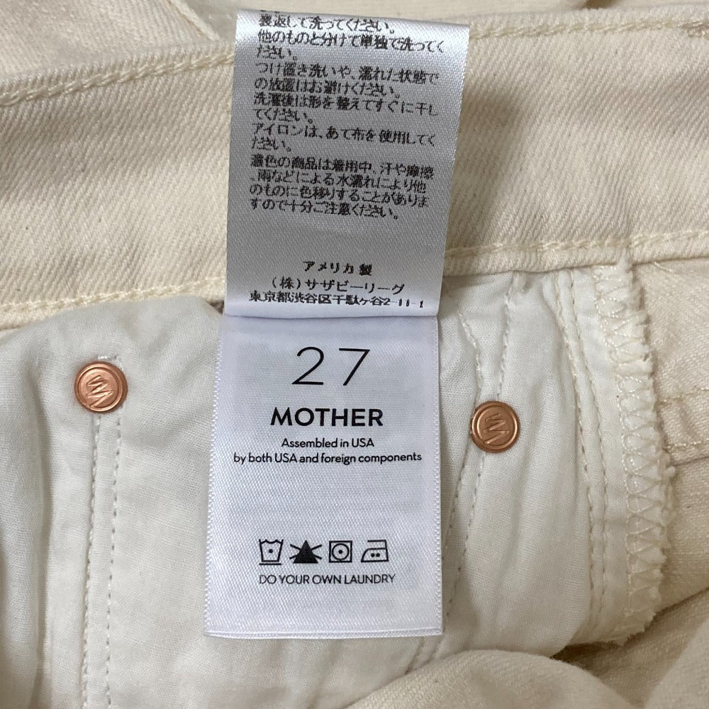 マザー THE RAMBLER SKIMP デニム パンツ