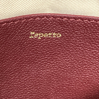 レペット レザー 巾着ショルダーバッグ
